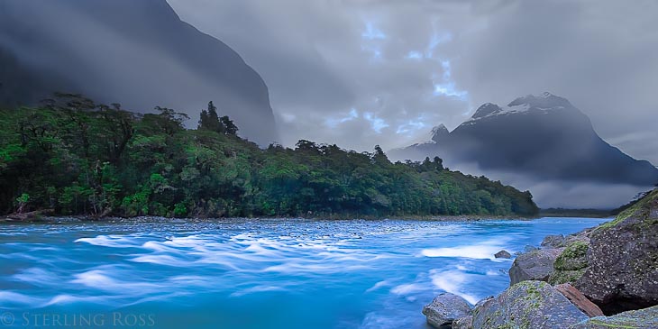 The River of Life Flows from a Single Source - Milford Sound, New Zealand